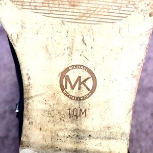 Michael Kors Shoes - Michael Kors High Black/Brown Leather Boots Michael Kors Shoes - Michael Kors High Black/Brown Leather Boots